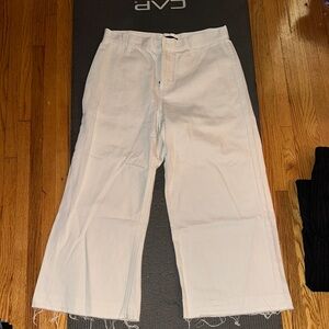 Sincerely Jules White Cropped Jeans